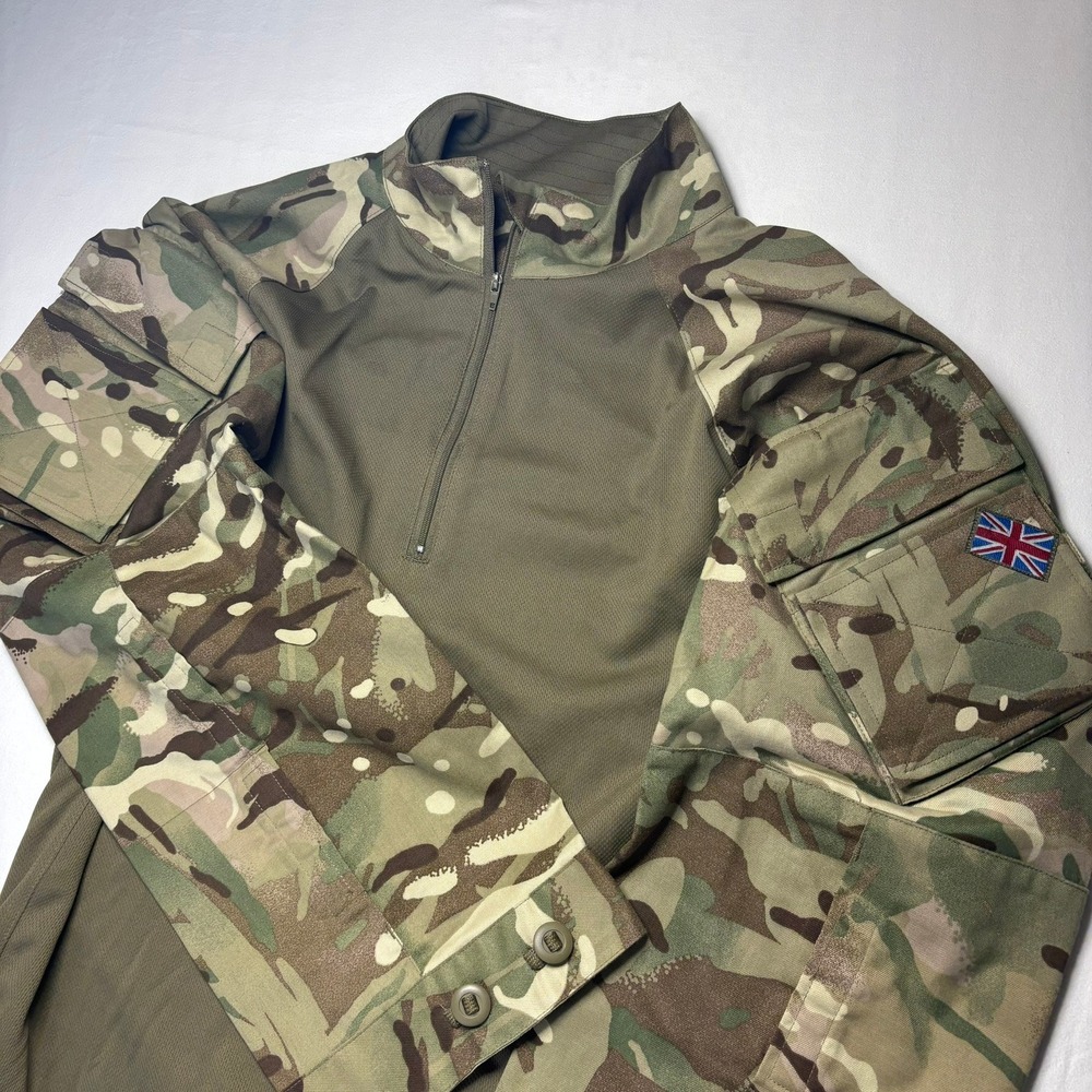 British Military UBACS Combat Shirt Mens Large Wide Green MTP Under Body Armour